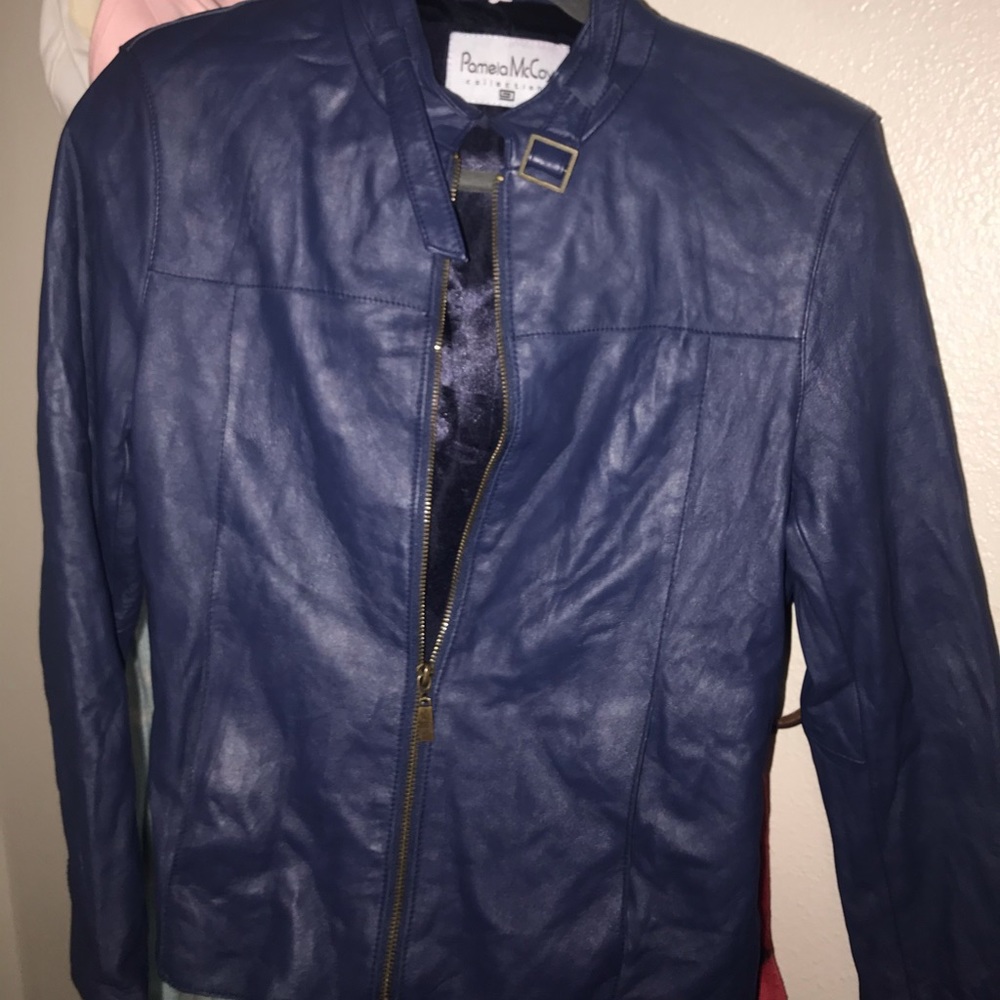Leather jacket